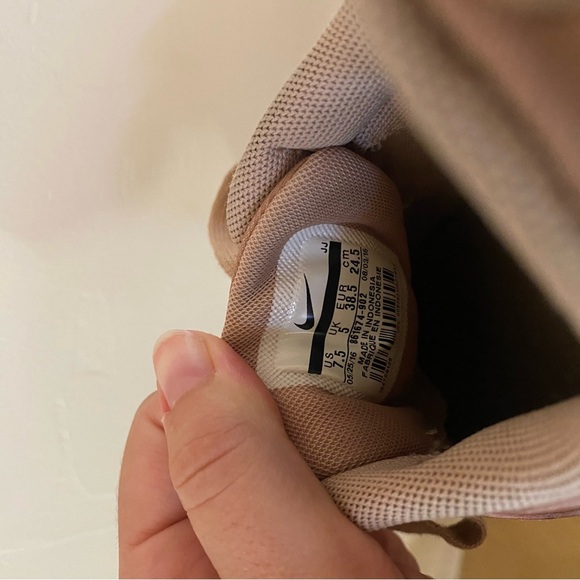 Nike Women's Air Max Thea SE Premium Rose Gold Sneakers Metallic Red Bronze - Picture 7 of 8